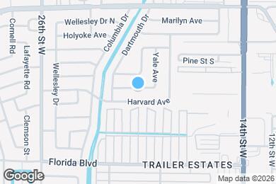 Map image of the property - 1909 Yale Ave