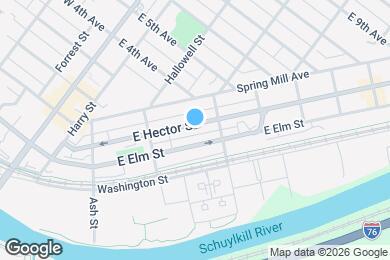 Map image of the property - Fantastic 3 Bed/2 Bath Home Available In Conshohocken