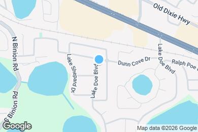 Map image of the property - 1026 Lake Doe Blvd