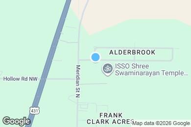 Map image of the property - 114 Whitestone Dr NE