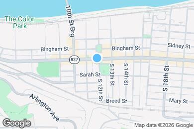 Map image of the property - 72 S 12th St