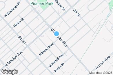 Map image of the property - 777 N Brand Blvd