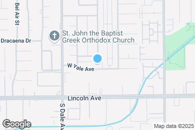 Map image of the property - 2729 W Yale Ave