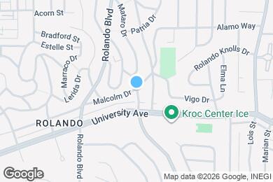 Map image of the property - 4358 Aragon Dr