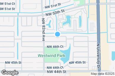 Map image of the property - 8050 NW 47th Ct