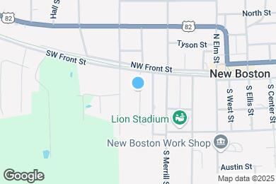 Map image of the property - 106 S Davis St