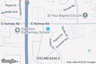 Map image of the property - 1951 Ponderosa Ave