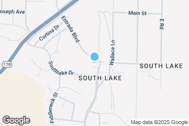 Map image of the property - 8676 Entrada Blvd