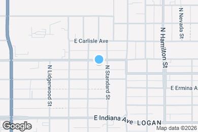 Map image of the property - 516 E Montgomery Ave