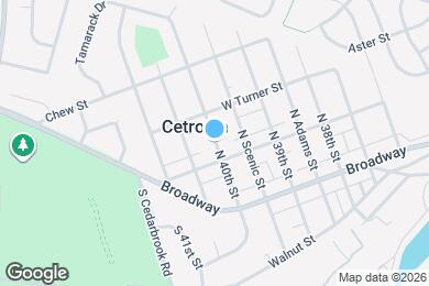 Map image of the property - 4017 Linden St