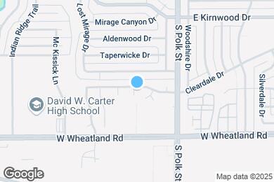 Map image of the property - 1244 Cleardale Dr