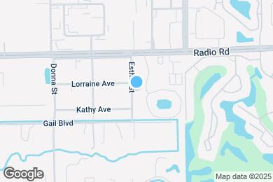 Map image of the property - 203 Esther St