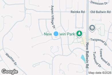 Map image of the property - 805 Forest Village Dr