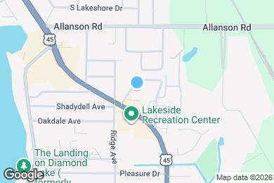 Map image of the property - 555 Deepwoods Dr