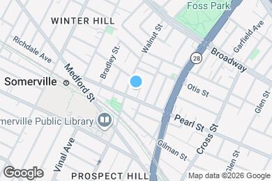 Map image of the property - 12 Gilman Terrace