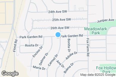 Map image of the property - 2700 Carmel Dr