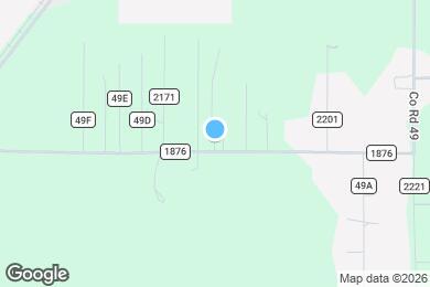 Map image of the property - 15012 County Rd 1876