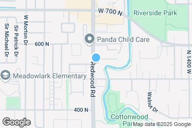 Map image of the property - 548 N Redwood Rd