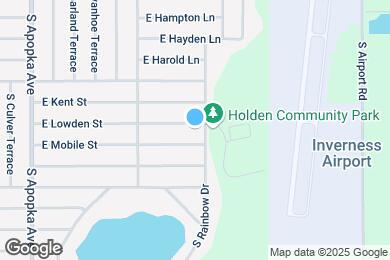 Map image of the property - 6700 E Lowden St