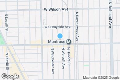 Map image of the property - 4410 N Wolcott Ave