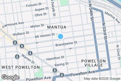 Map image of the property - 3708 Haverford Ave