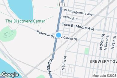 Map image of the property - 1537 N 33rd St