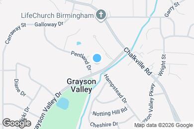 Map image of the property - 2330 Grayson Valley Dr