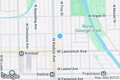Map image of the property - 4838 N Troy St