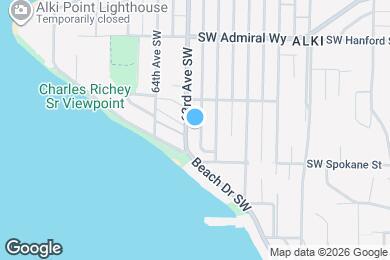 Map image of the property - 3428 63rd Ave SW