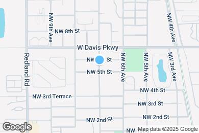 Map image of the property - 548 NW 7th Ave