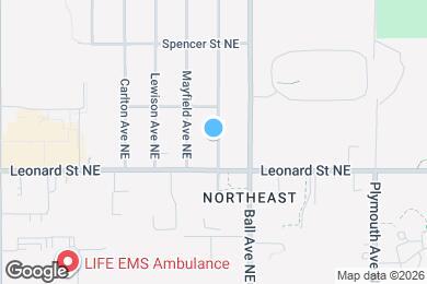 Map image of the property - 1223 Edith NE