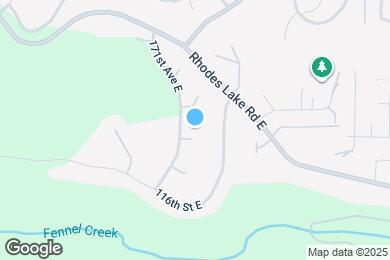 Map image of the property - 17105 114th St E