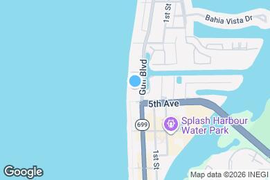 Map image of the property - 506 Gulf Blvd