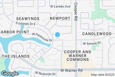 Map image of the property - 918 W Sun Coast Dr