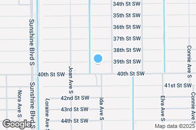 Map image of the property - 2909 39th St SW