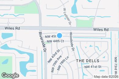 Map image of the property - 7921 NW 44th Ct