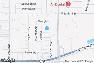 Map image of the property - 1707 Tina Marie Rd