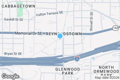 Map image of the property - 881 Memorial Dr SE