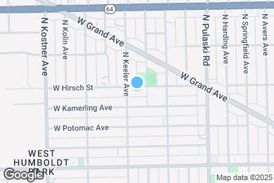 Map image of the property - 4145 W Hirsch St