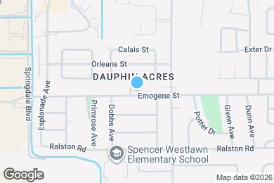 Map image of the property - 3060 Emogene St