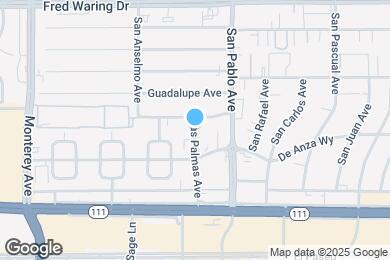 Map image of the property - 74166 Fairway Dr