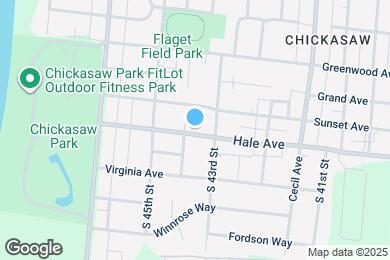 Map image of the property - 4313 Hale Ave