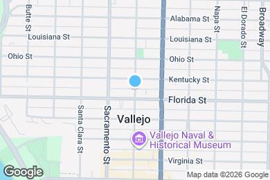Map image of the property - 1012 Marin St