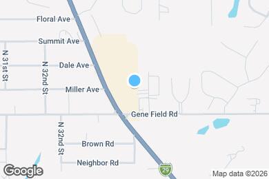 Map image of the property - 2811 Pembroke Ln