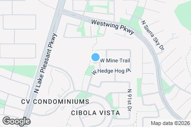 Map image of the property - 9279 W Mine Trail