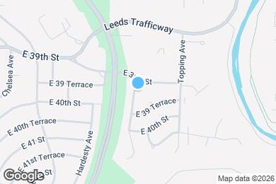 Map image of the property - 3911 Oakley Ave