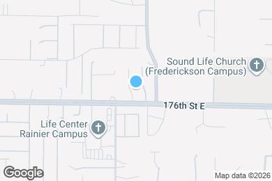Map image of the property - 17517 29th Ave E