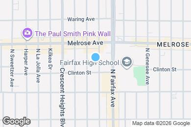 Map image of the property - 625 N Hayworth Ave