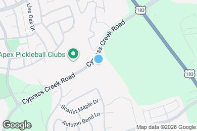 Map image of the property - 350 Cypress Creek Road