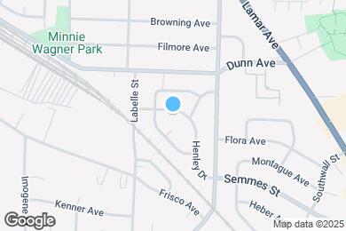 Map image of the property - 2709 Henley Dr